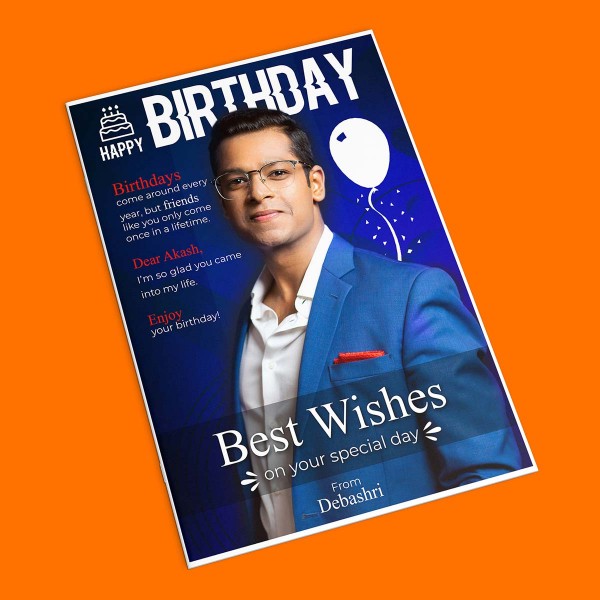Personalised E-Magazine for Birthday