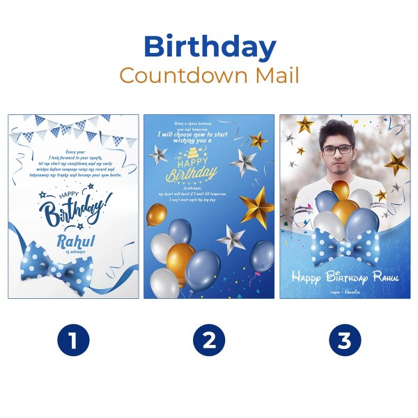 Personalised Birthday Countdown Mails