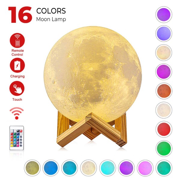 3D Moon Lamp 